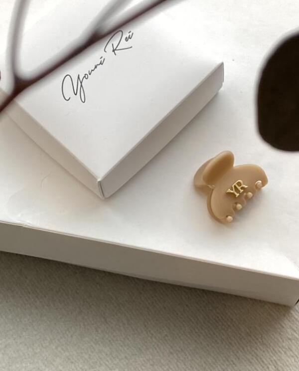 Mini Nude plaukų segtukas